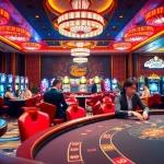 MM88 casino vibrant table games and slot machines showcasing high-stakes excitement.