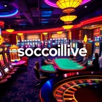 "Socolive captivates with its thrilling online casino experience featuring vibrant slot machines and enthusiastic players."