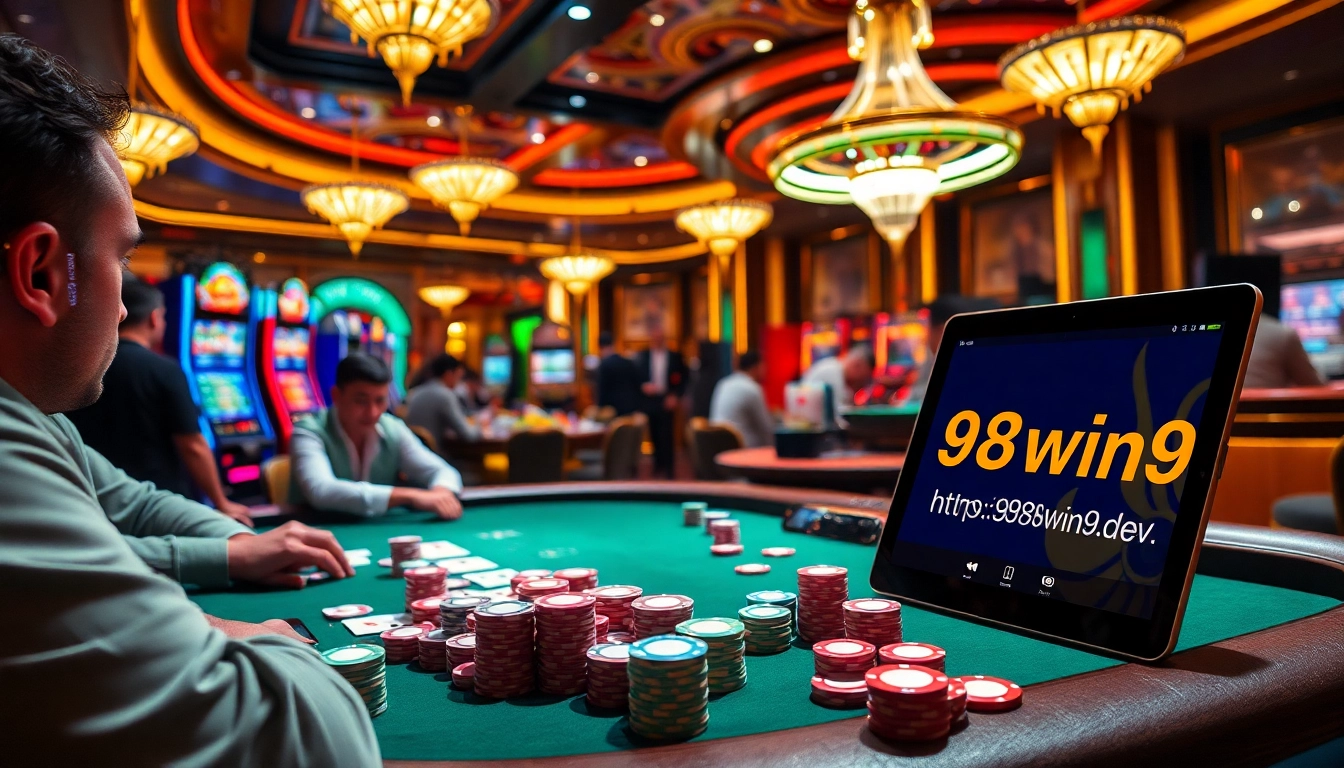 Experience thrilling casino action with high-stakes poker at https://98win9.dev/, where excitement meets luxury.